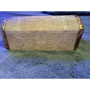 VTG 1930's ZELL PRODUCTS BABY TREASURE BANK COINS DECO NO KEY